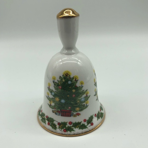 Porcelain Christmas bell - Picture 1 of 6
